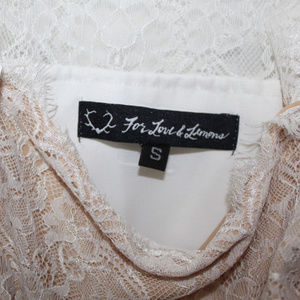 NWOT For Love & Lemons dress/lingerie
